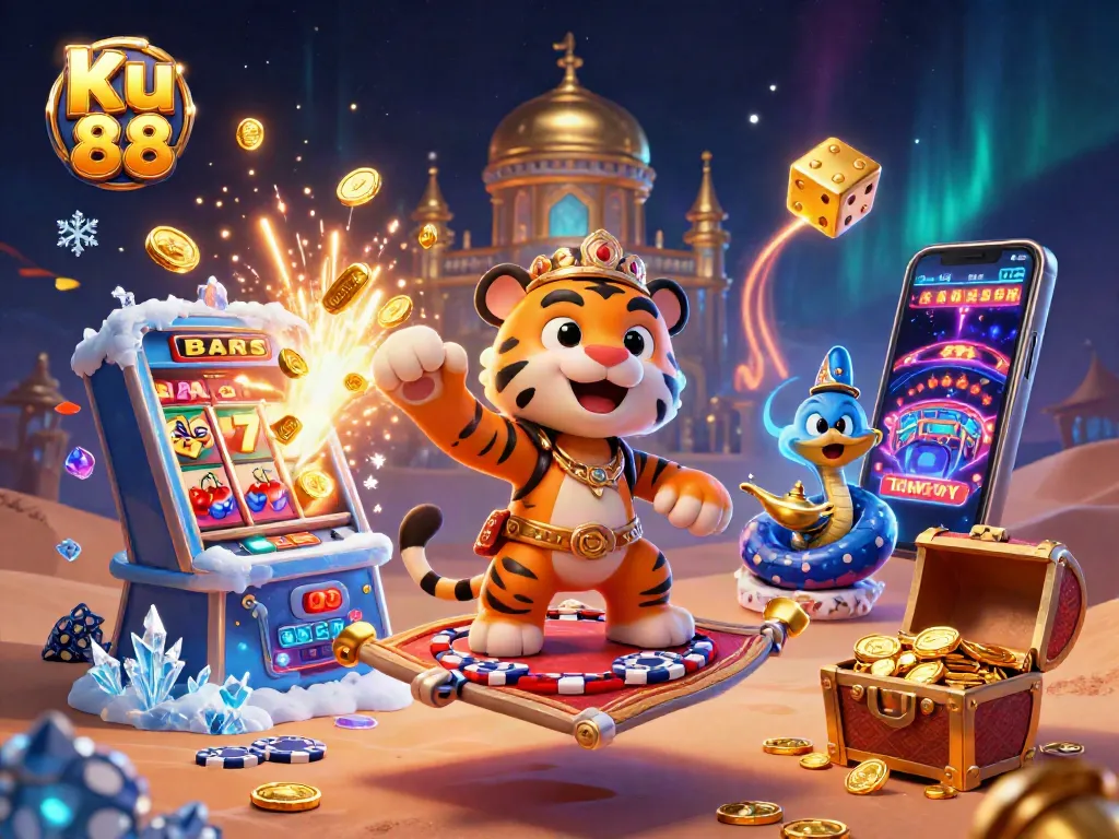 Experience high-stakes excitement with Ku 88’s thrilling casino atmosphere and enchanting visuals.