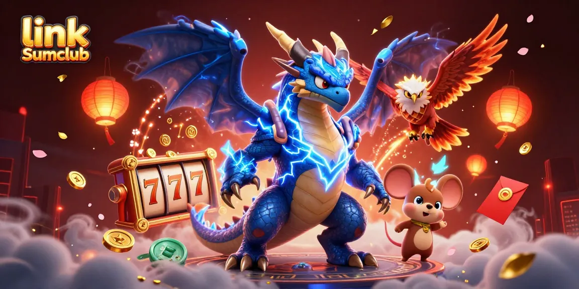 Experience excitement at link Sumclub with vibrant characters and dynamic casino elements.