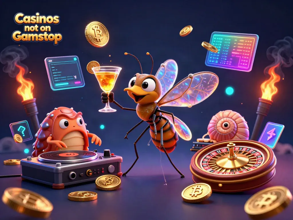 Experience vibrant gaming at Casinos not on Gamstop with unique characters and energetic elements.