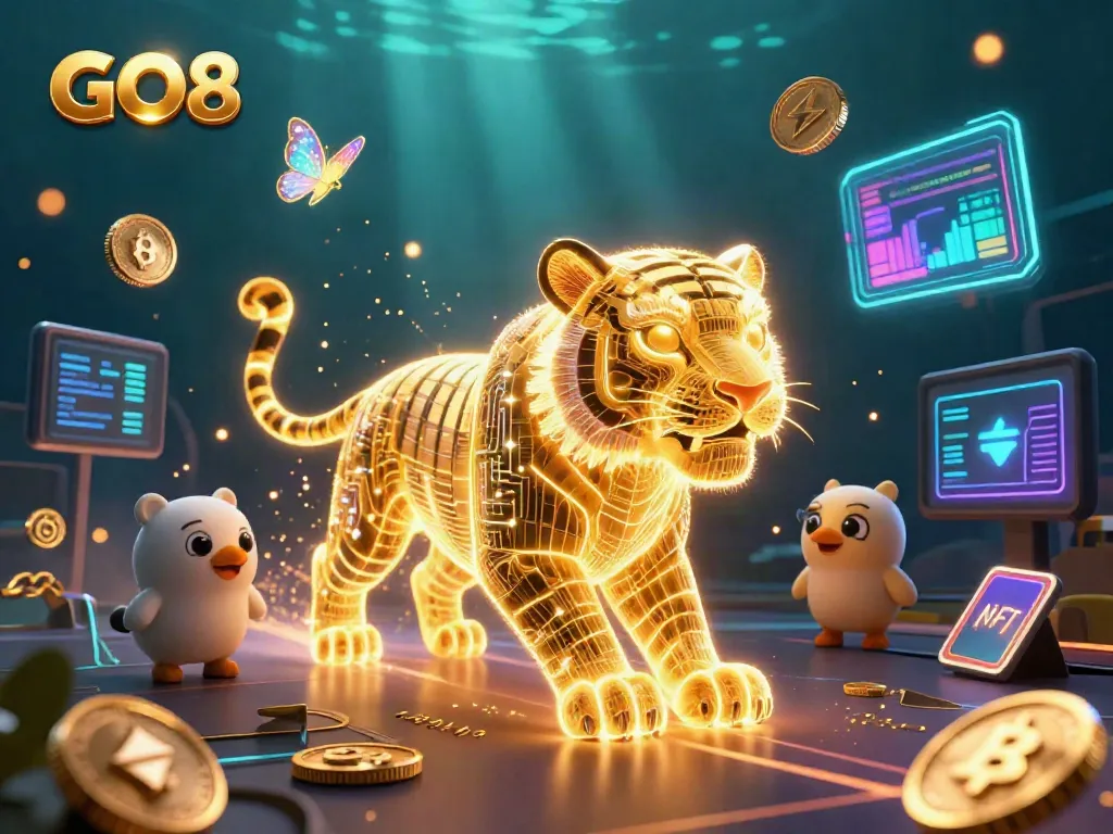 Experience exciting gameplay with the GO8 casino, featuring stunning 3D graphics and vibrant casino elements.
