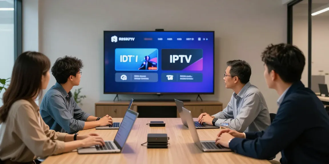 Local IPTV reseller providing trusted services to community customers in a professional environment