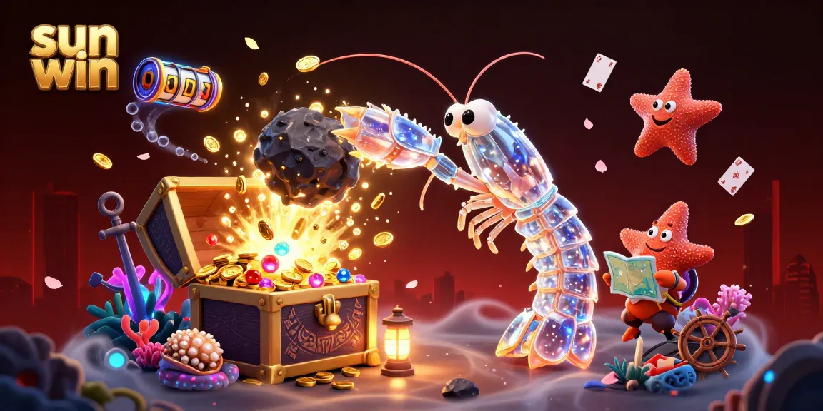Experience thrilling slots and winnings at sun win with a vibrant cosmic scene.